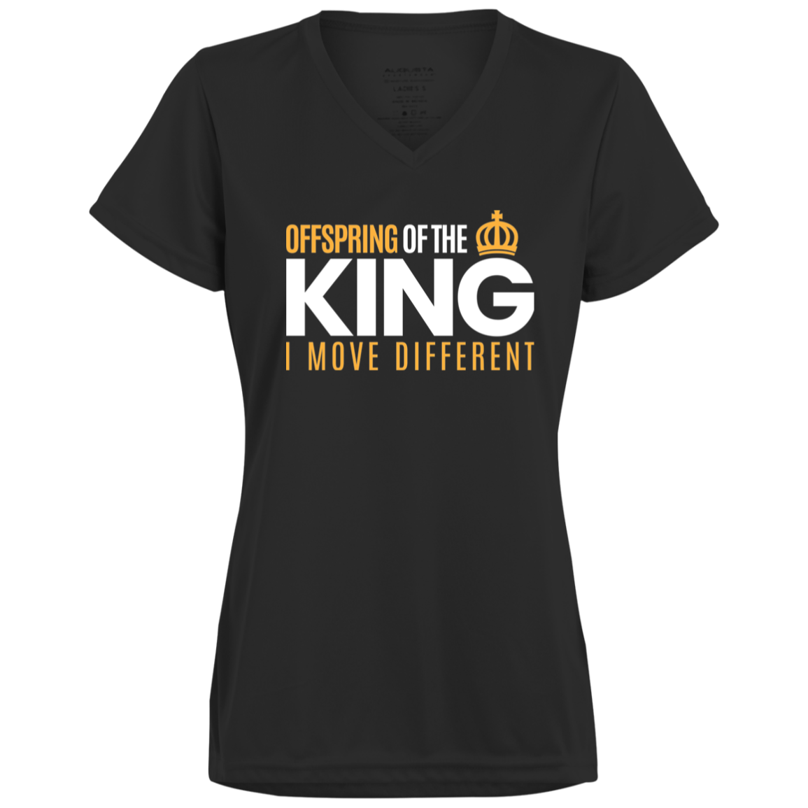 OFFSPRING OF THE KING Ladies’ V-Neck Tee