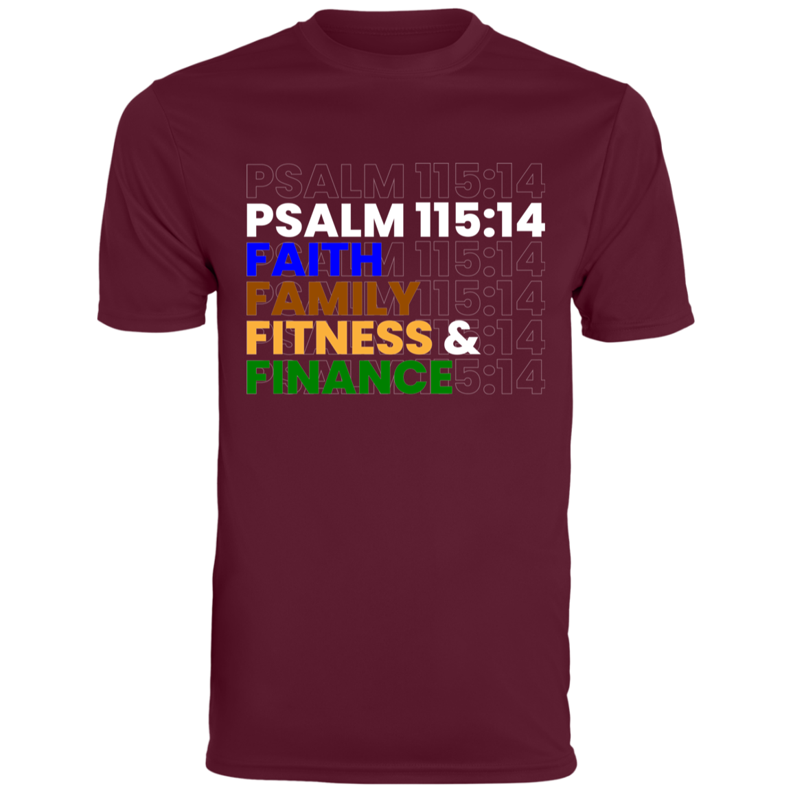 FAITH FAMILY FITNESS & FINANCE Moisture-Wicking Tee