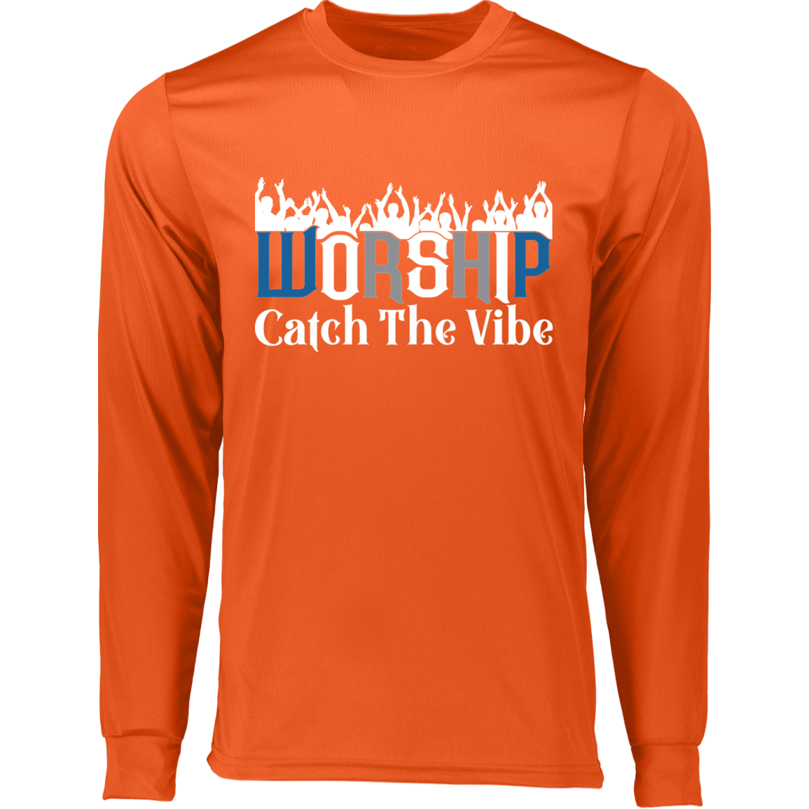 WORSHIP Long Sleeve Moisture-Wicking Tee
