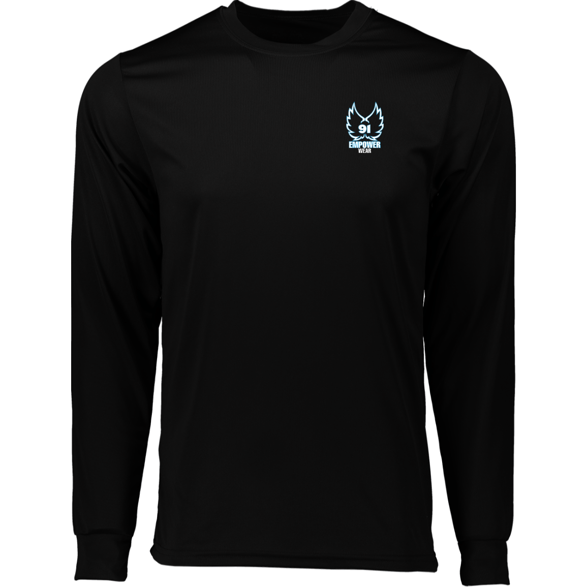 HUSTLE HOLY Long Sleeve Moisture-Wicking Tee