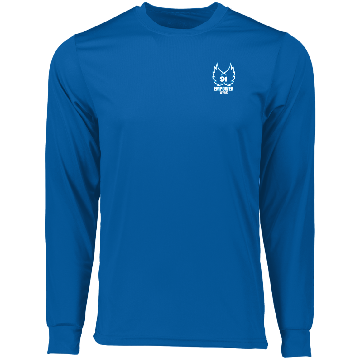 HUSTLE HOLY Long Sleeve Moisture-Wicking Tee