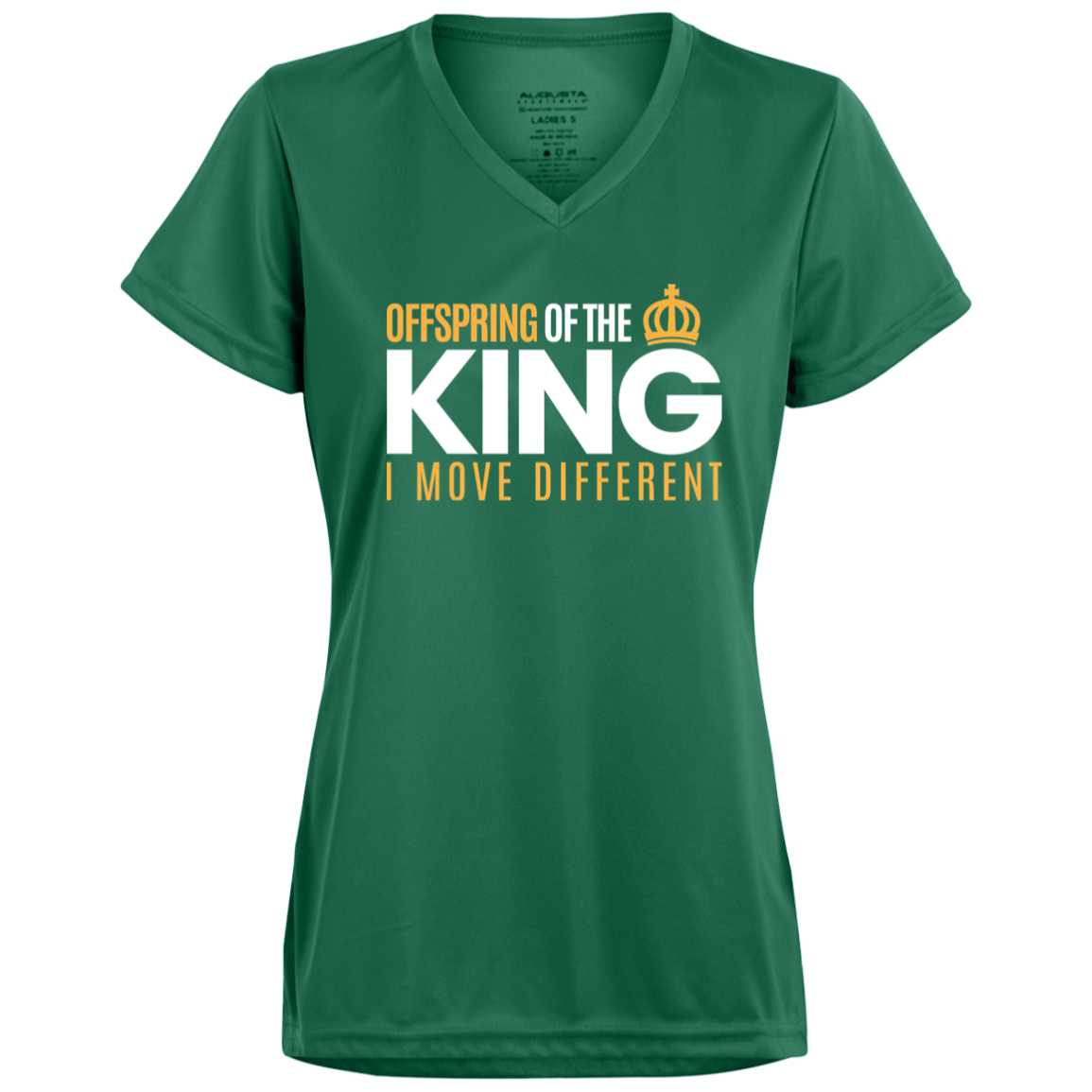 OFFSPRING OF THE KING Ladies’ V-Neck Tee
