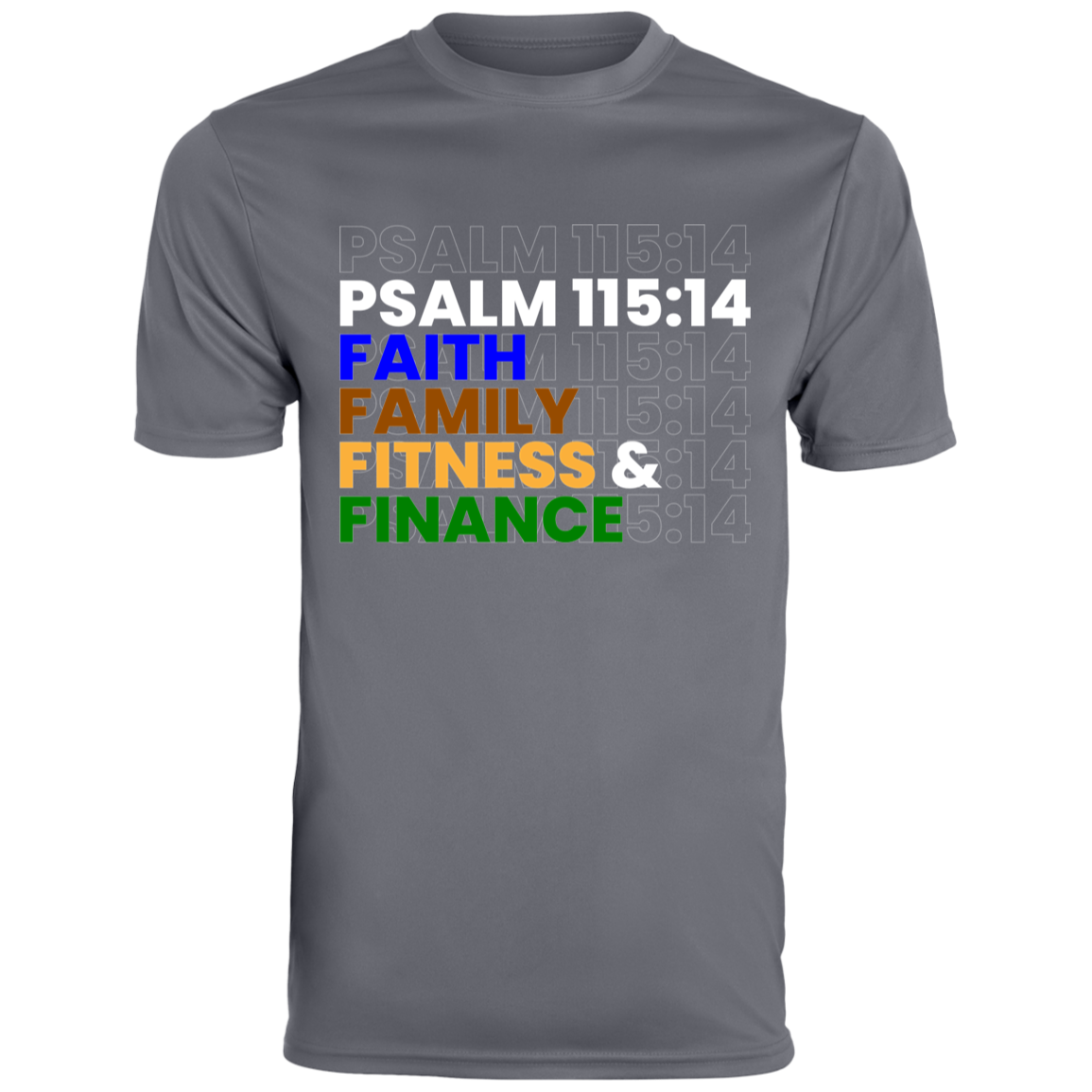 FAITH FAMILY FITNESS & FINANCE Moisture-Wicking Tee