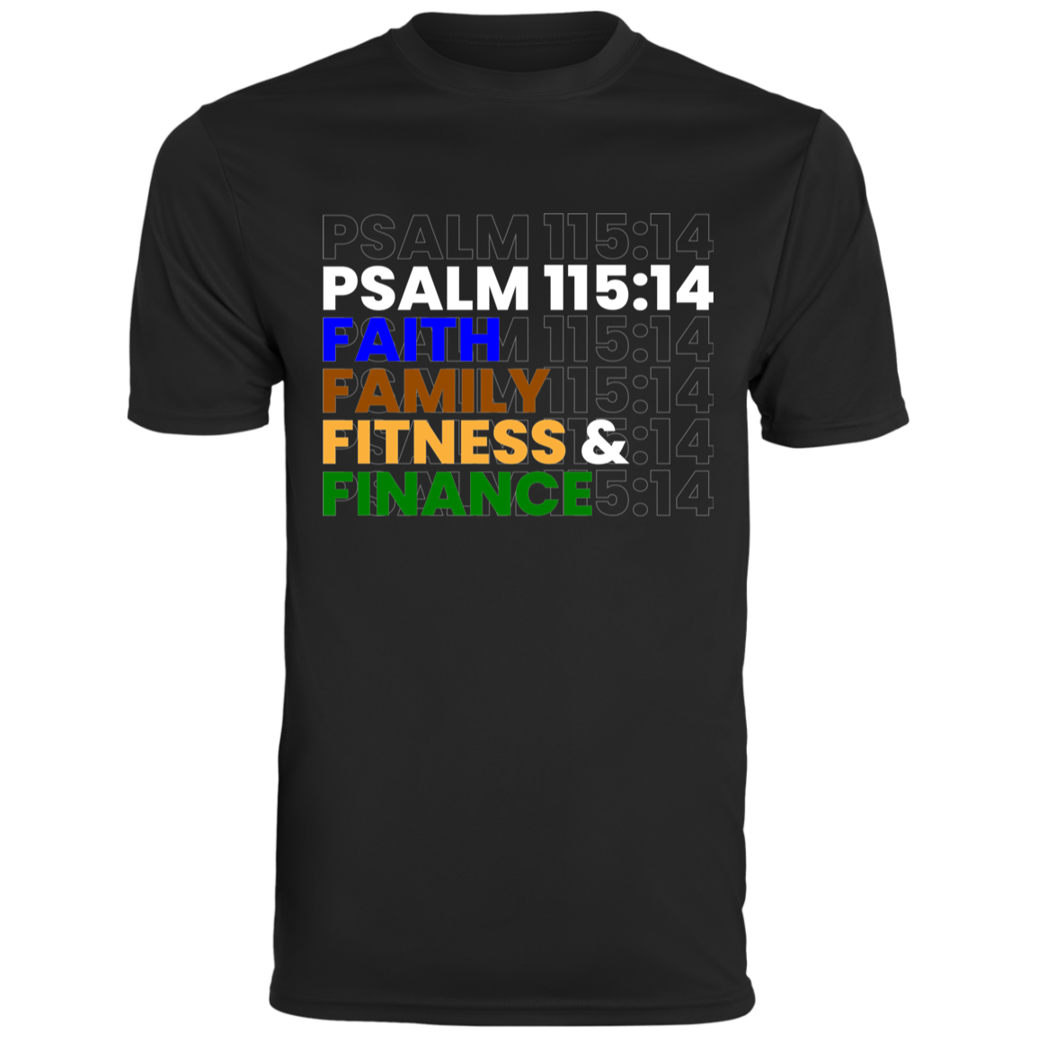 FAITH FAMILY FITNESS & FINANCE Moisture-Wicking Tee