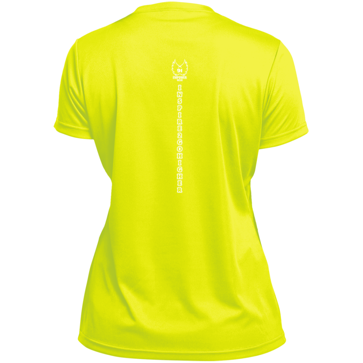 HUSTLE HOLY Moisture-Wicking V-Neck Tee