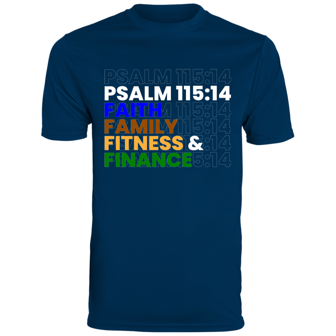 FAITH FAMILY FITNESS & FINANCE Moisture-Wicking Tee