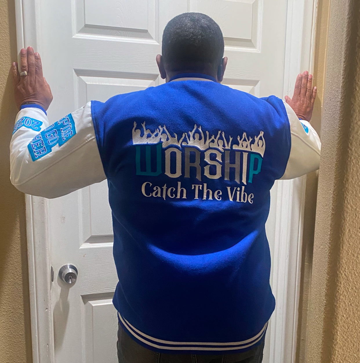 WORSHIP - Catch The Vibe ILJ (Inspirational Letterman Jacket)