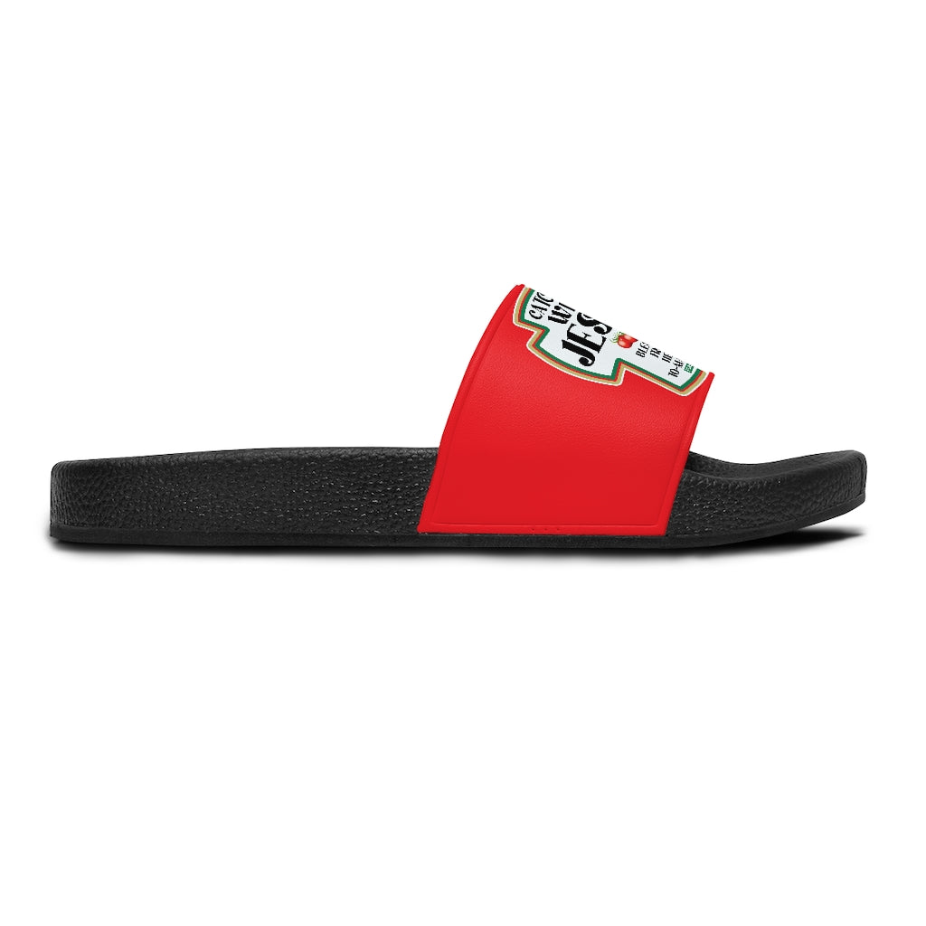 CATCH UP W/JESUS Women's Slide Sandals
