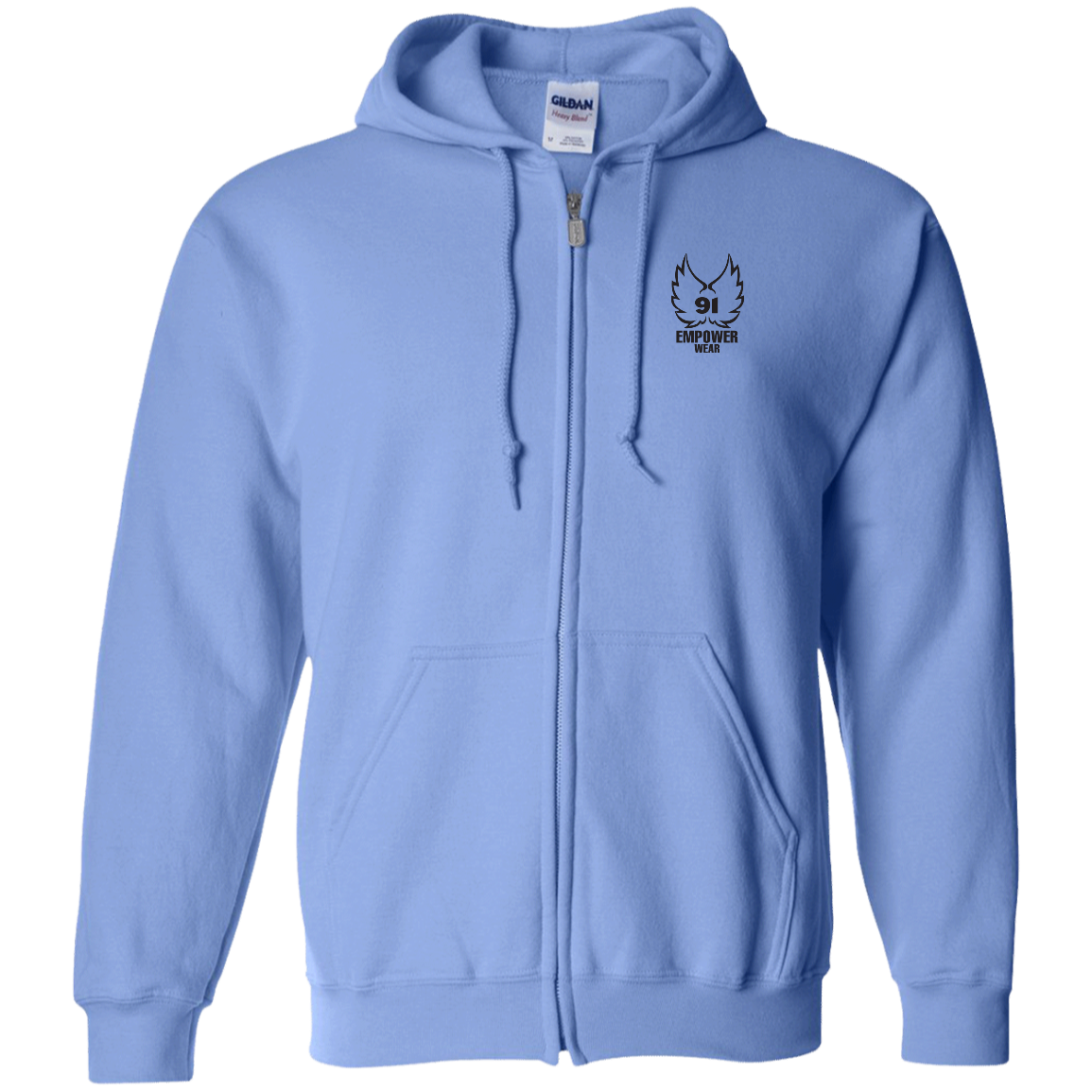 GOD ISN'T ASKING YOU Zip Up Hooded Sweatshirt