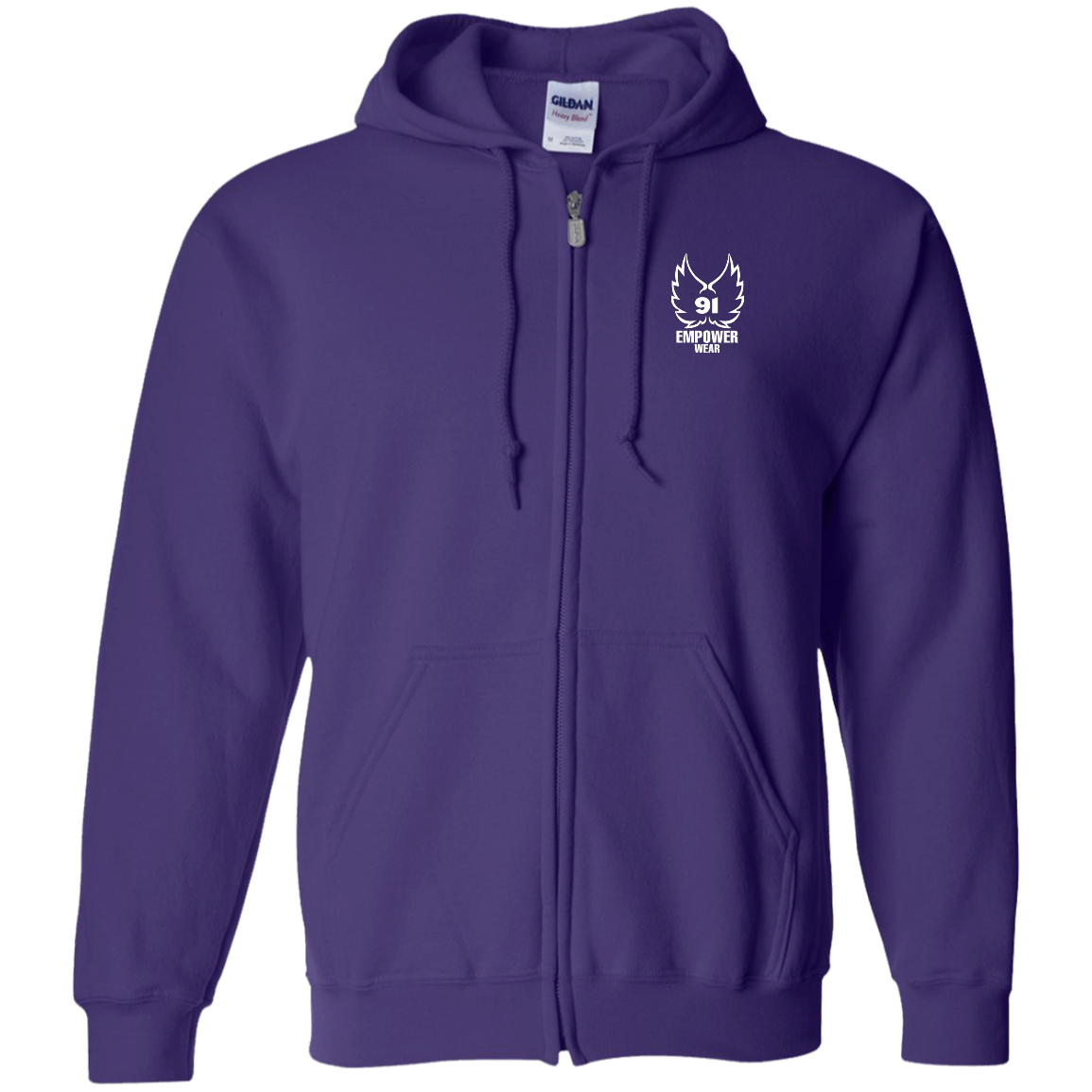 FAITH IT TILL YOU MAKE IT Zip Up Hooded Sweatshirt