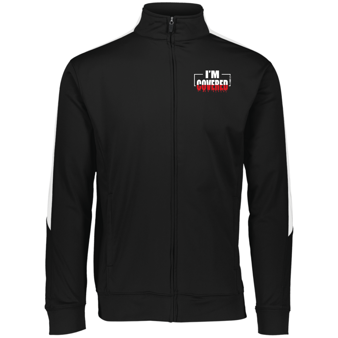 I'M COVERED Colorblock Full Zip