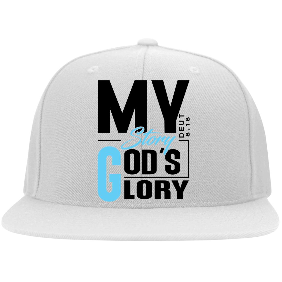 MY STORY GOD'S GLORY Flexfit Hat