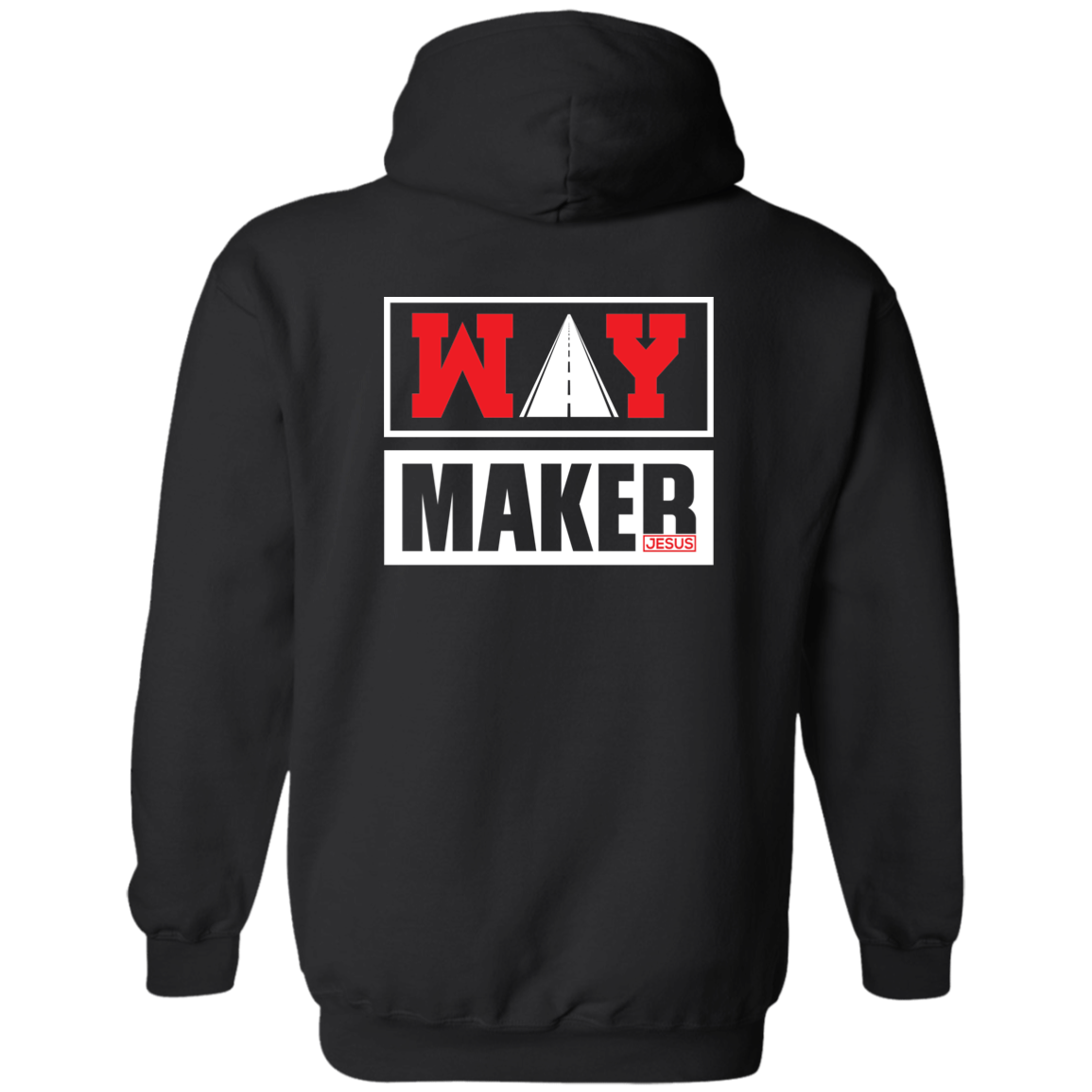 WAY MAKER Zip Up Hooded Sweatshirt