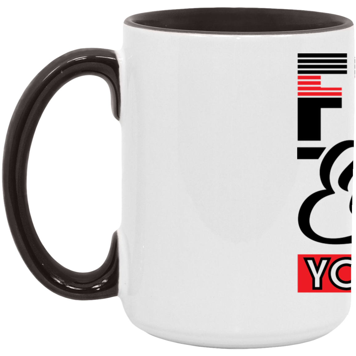 FEAR IS THE ENEMY 15oz. Accent Mug