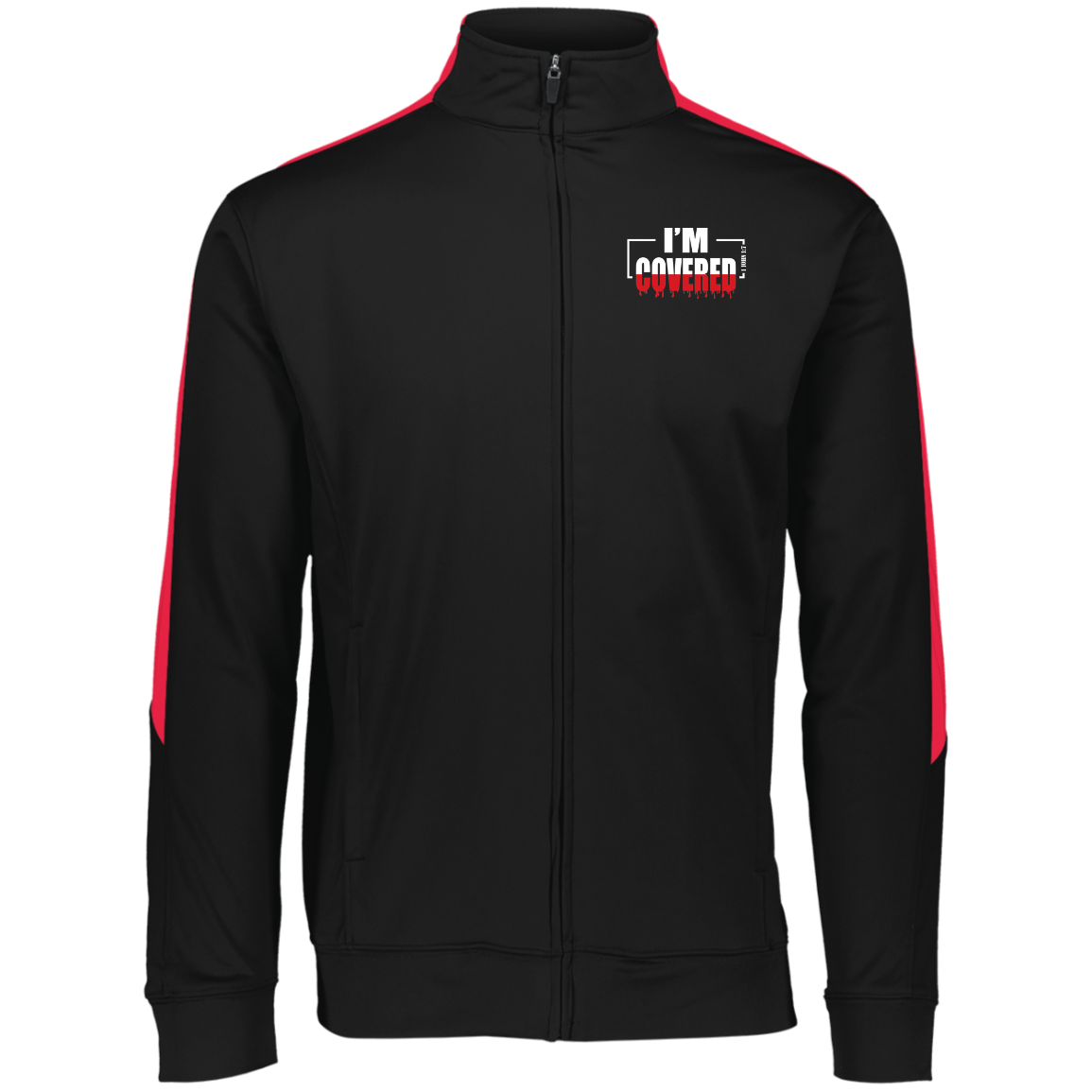 I'M COVERED Colorblock Full Zip