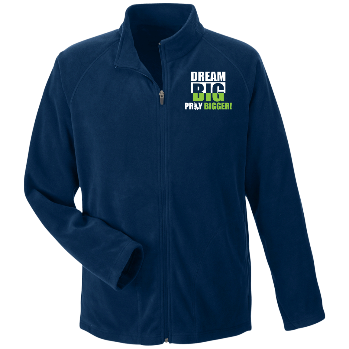 DREAM BIG PRAY BIGGER Microfleece Jacket