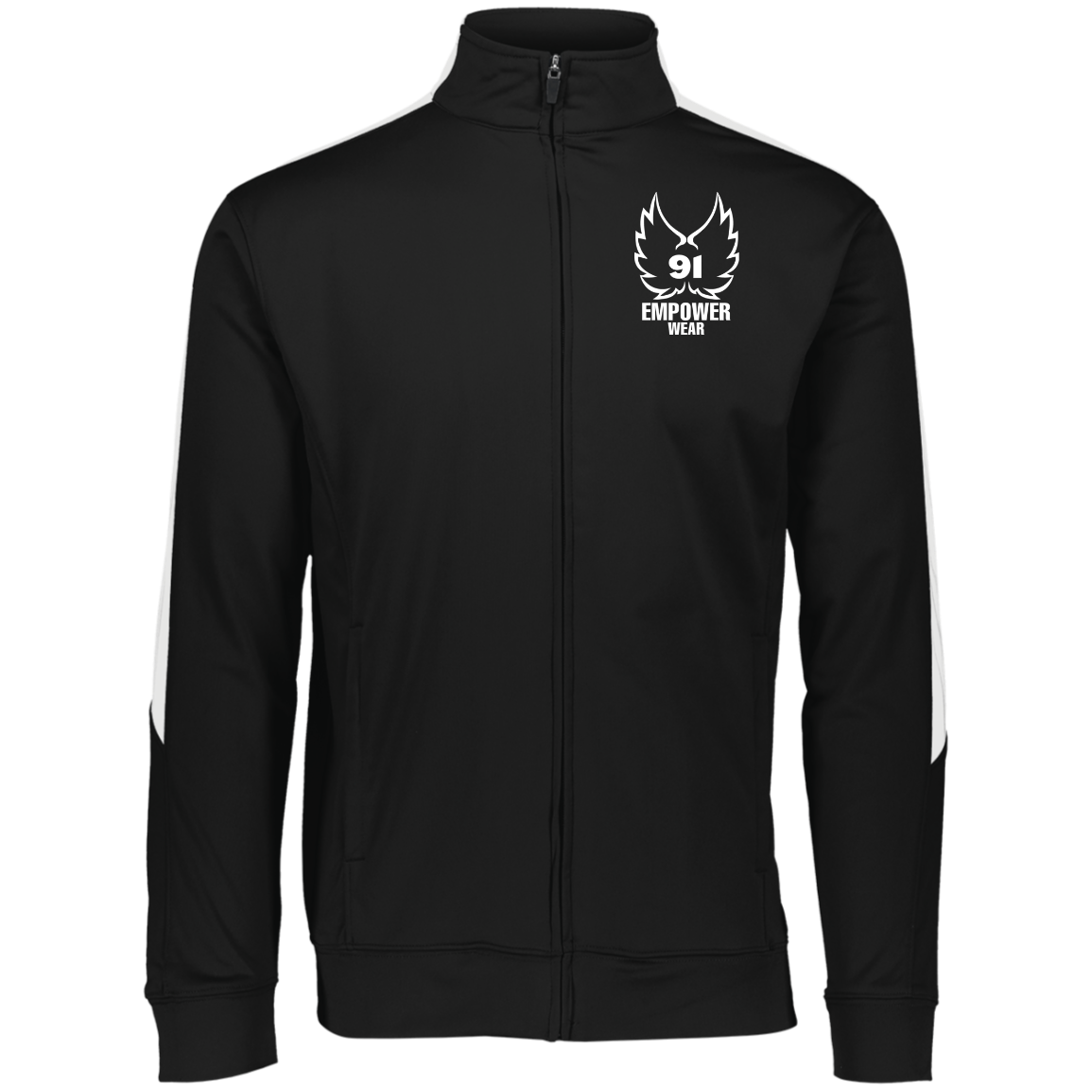 91 ANGEL LOGO Colorblock Full Zip