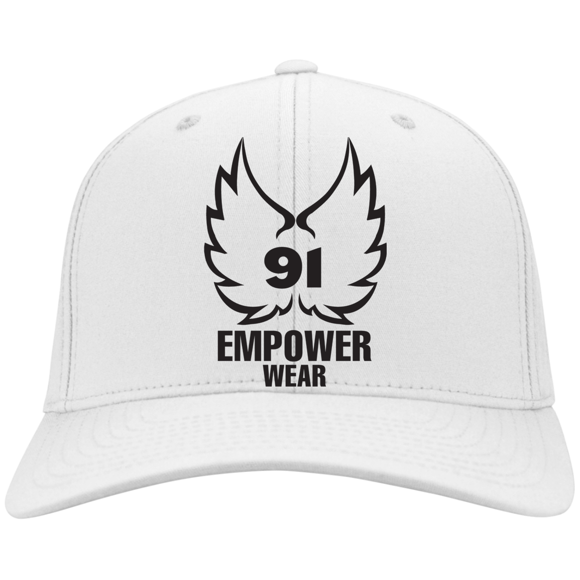 91ANGEL LOGO Flex Fit Twill Cap