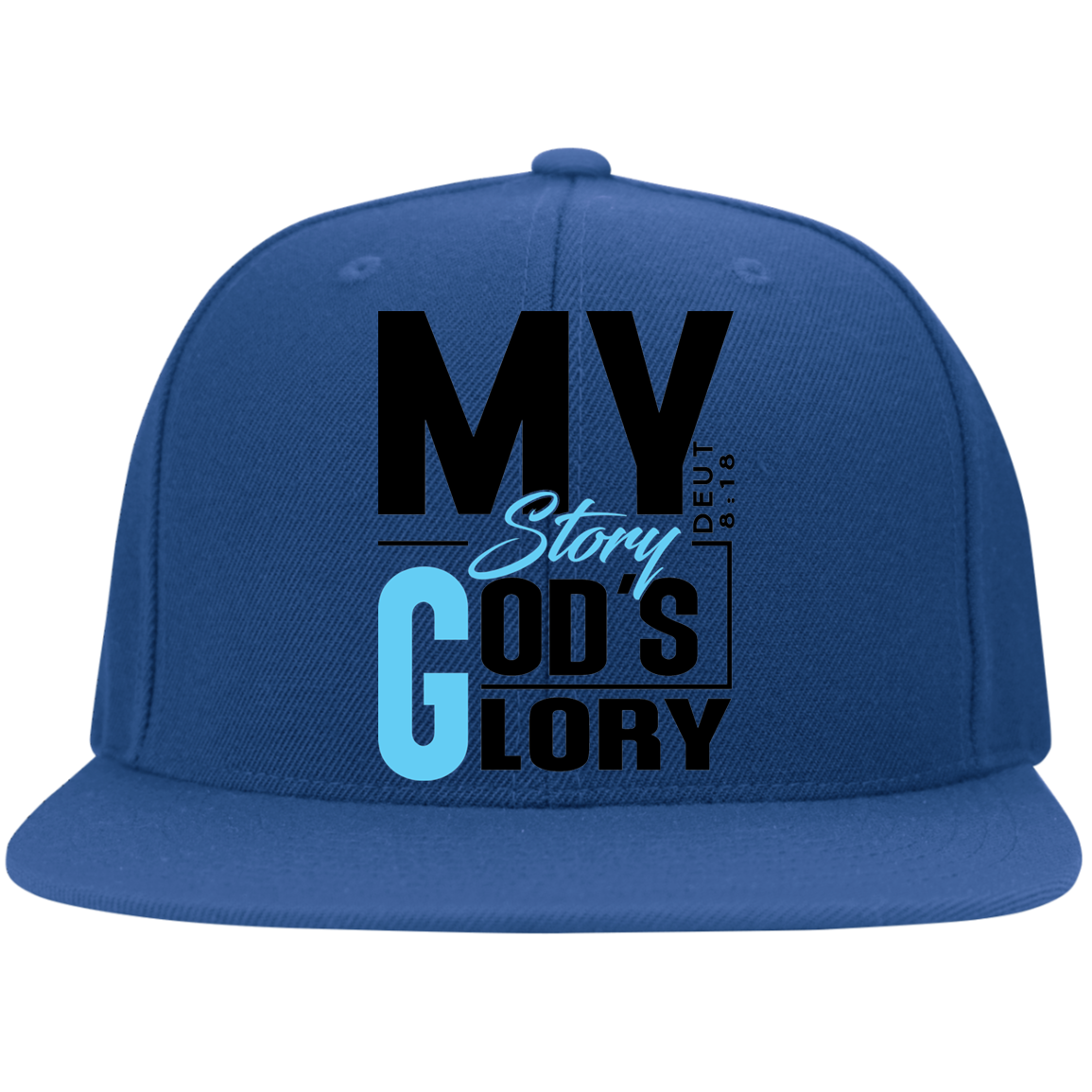 MY STORY GOD'S GLORY Flexfit Hat