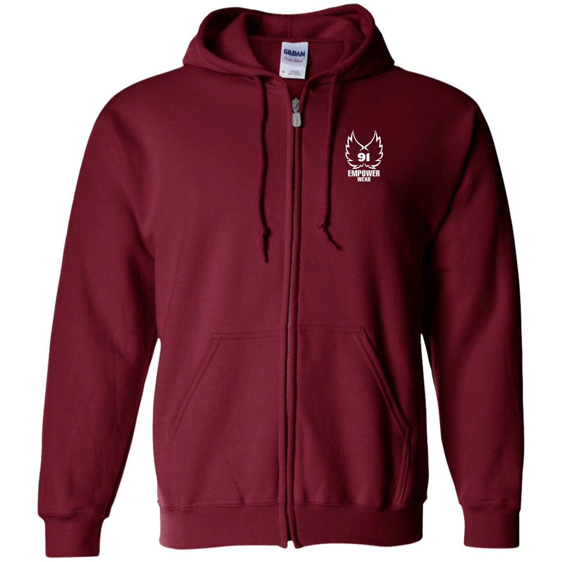 FAITH IT TILL YOU MAKE IT Zip Up Hooded Sweatshirt