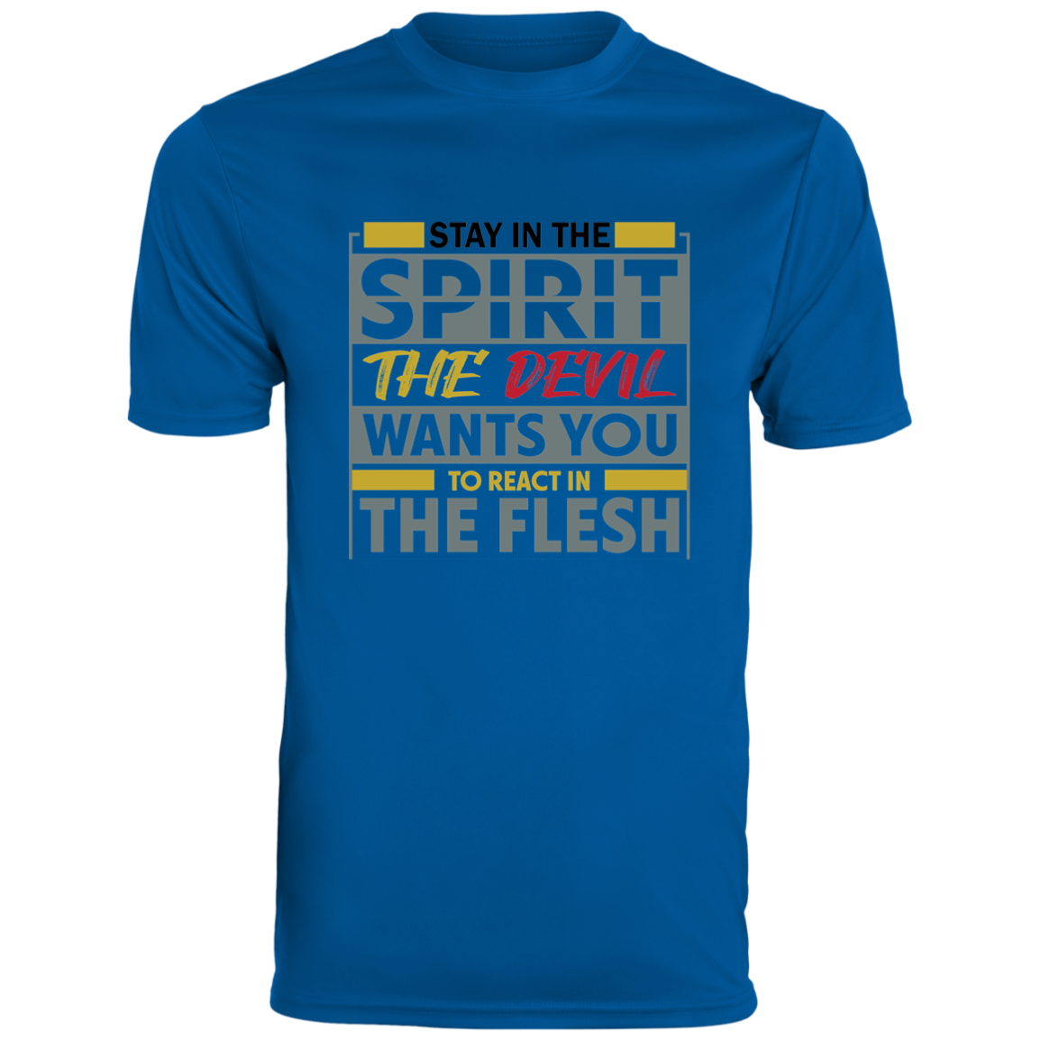STAY IN THE SPIRIT Moisture-Wicking Tee