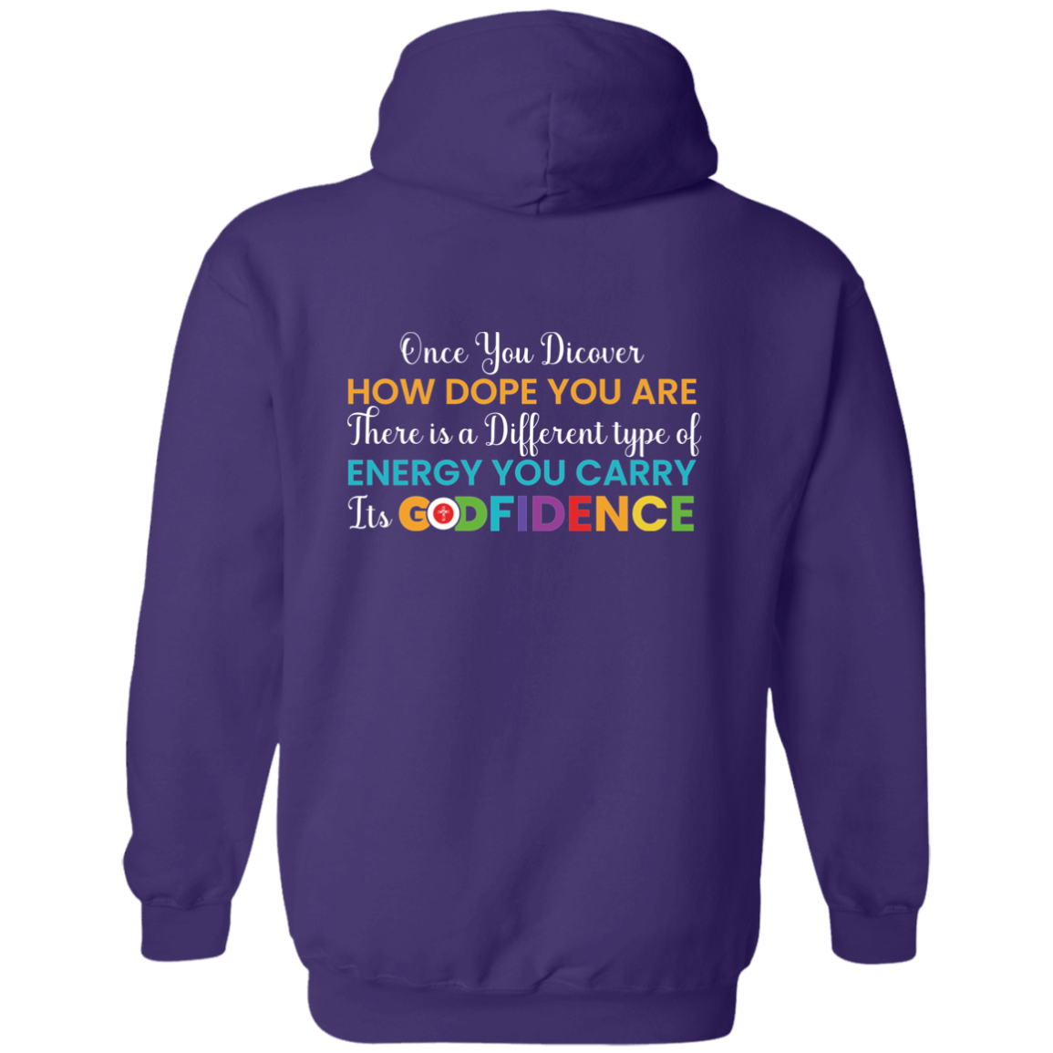 GODFIDENCE Hoodie 8 oz (Closeout)