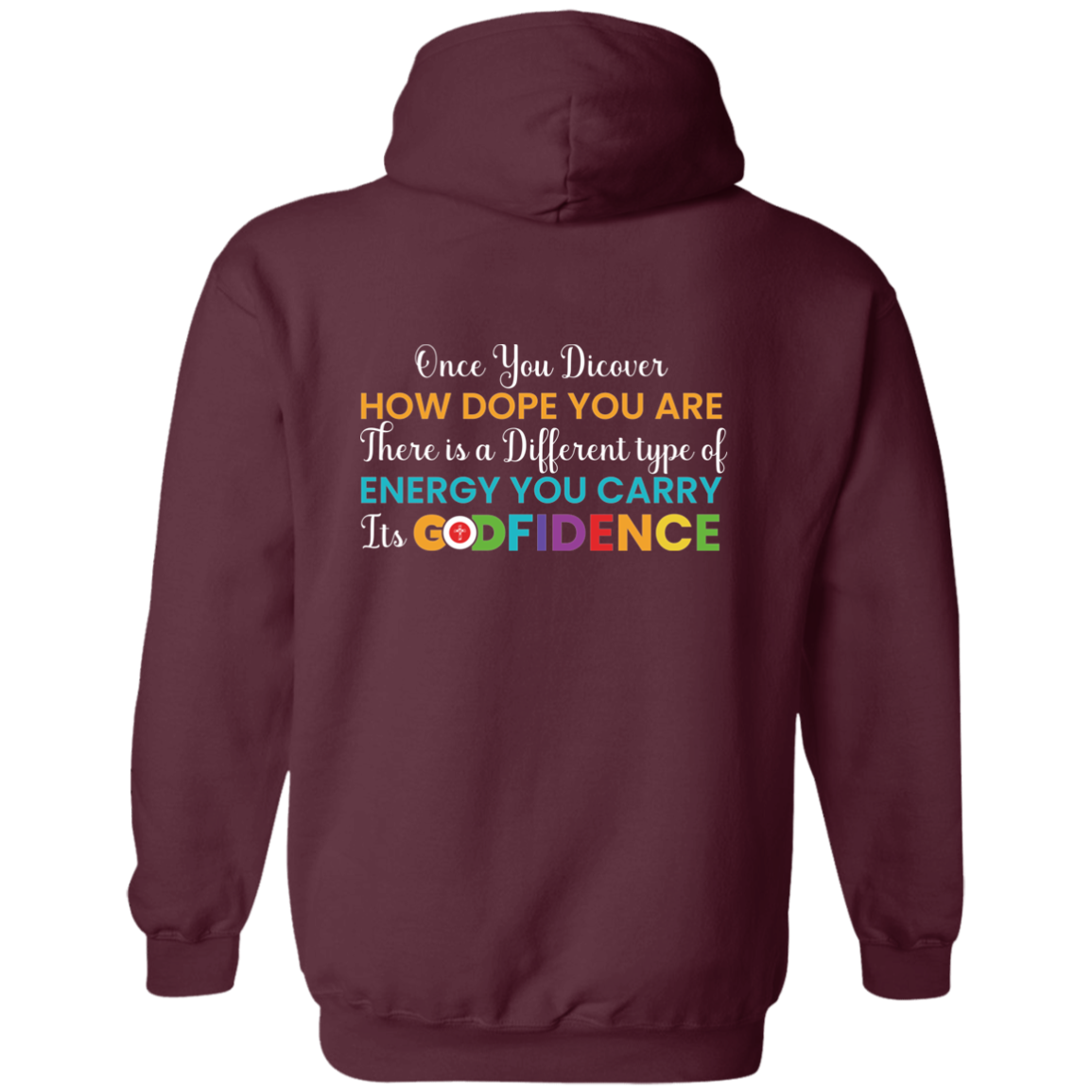 GODFIDENCE Hoodie 8 oz (Closeout)