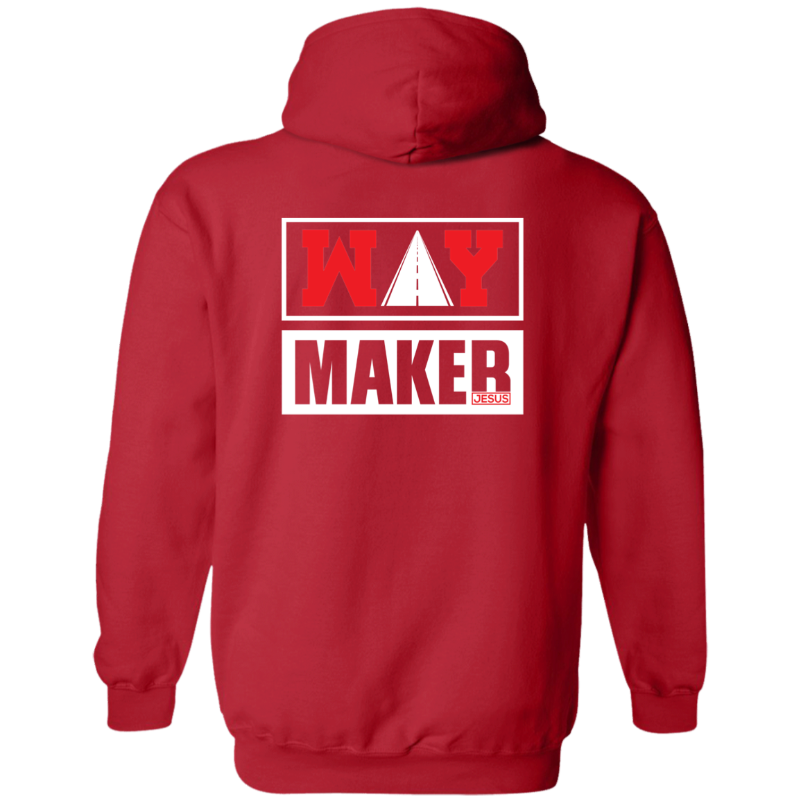WAY MAKER Zip Up Hooded Sweatshirt