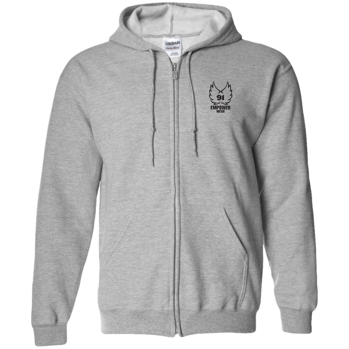 DREAM BIG PRAY BIGGER Zip Up Hooded Sweatshirt