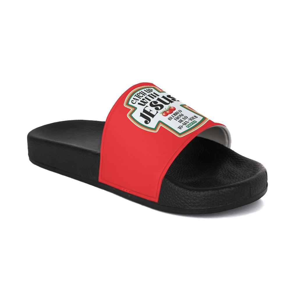 CATCH UP W/JESUS Women's Slide Sandals
