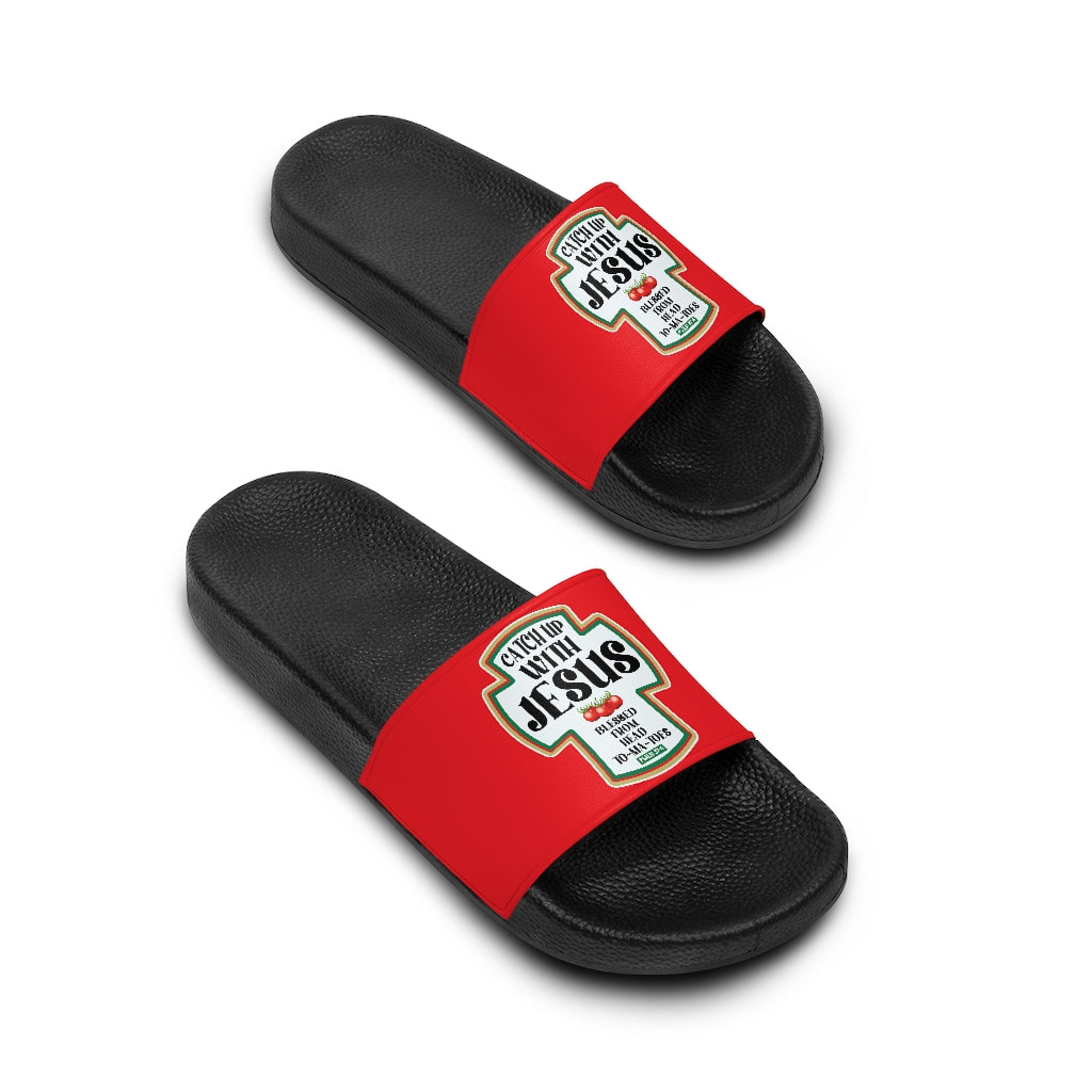 CATCH UP W/JESUS Women's Slide Sandals
