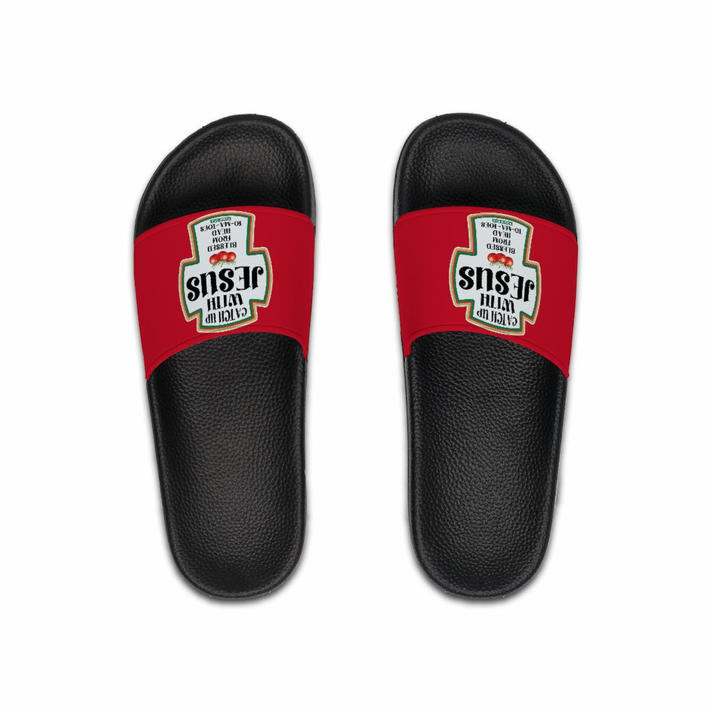 CATCH UP W/JESUS Men's Slide Sandals