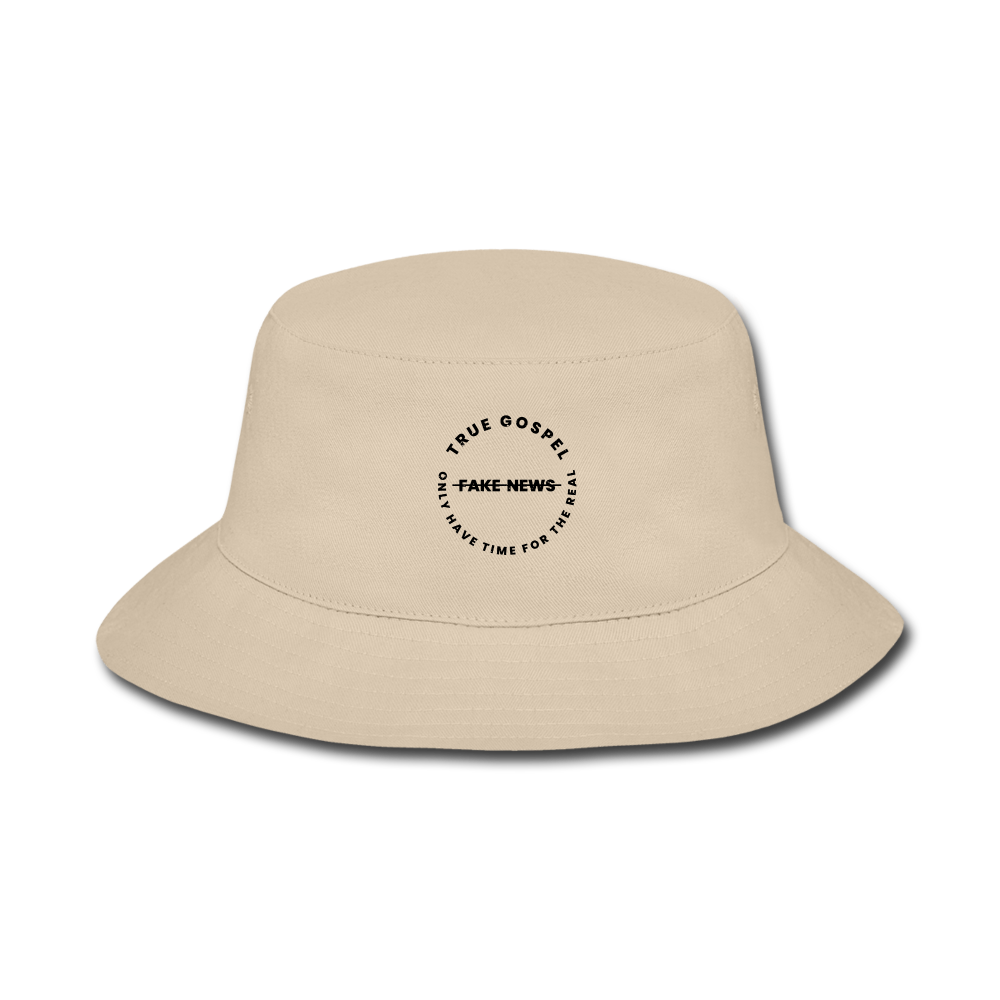 TRUE GOSPEL Bucket Hat - cream