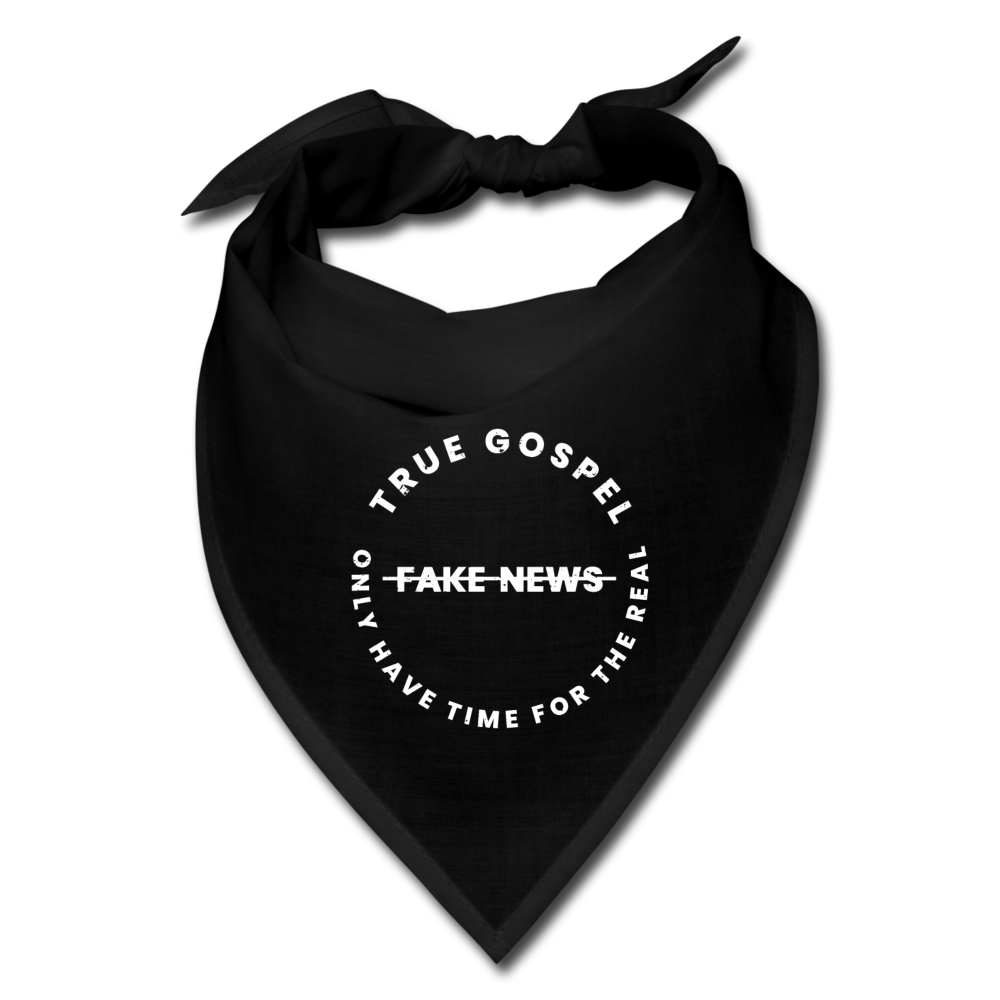 TRUE GOSPEL Bandana - black