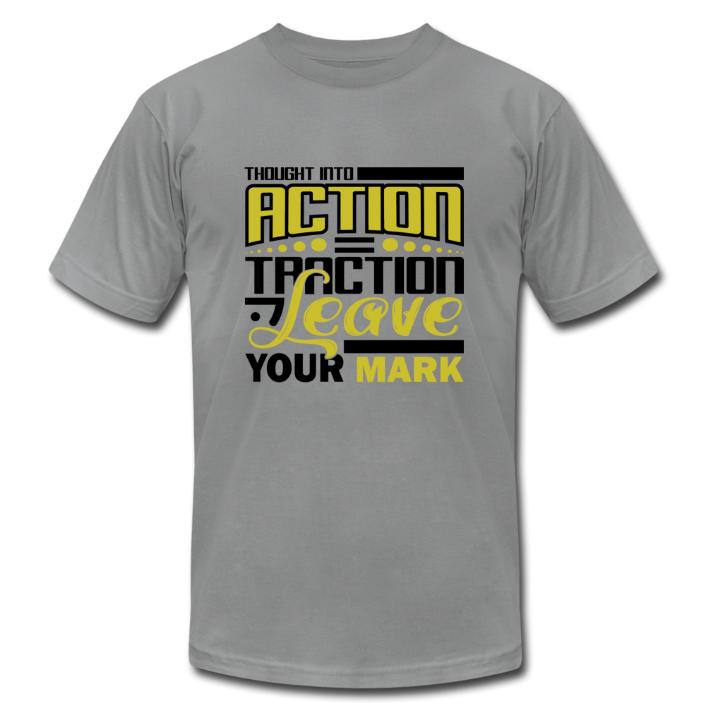 THOUGHT INTO ACTION T-Shirt - slate