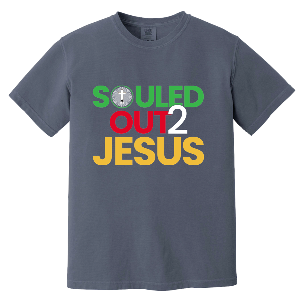 SOULED OUT 2 JESUS Garment-Dyed T-Shirt