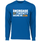 INCREASE Long Sleeve Moisture-Wicking Tee