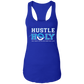 HUSTLE HOLY Ladies Racerback Tank