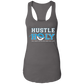 HUSTLE HOLY Ladies Racerback Tank