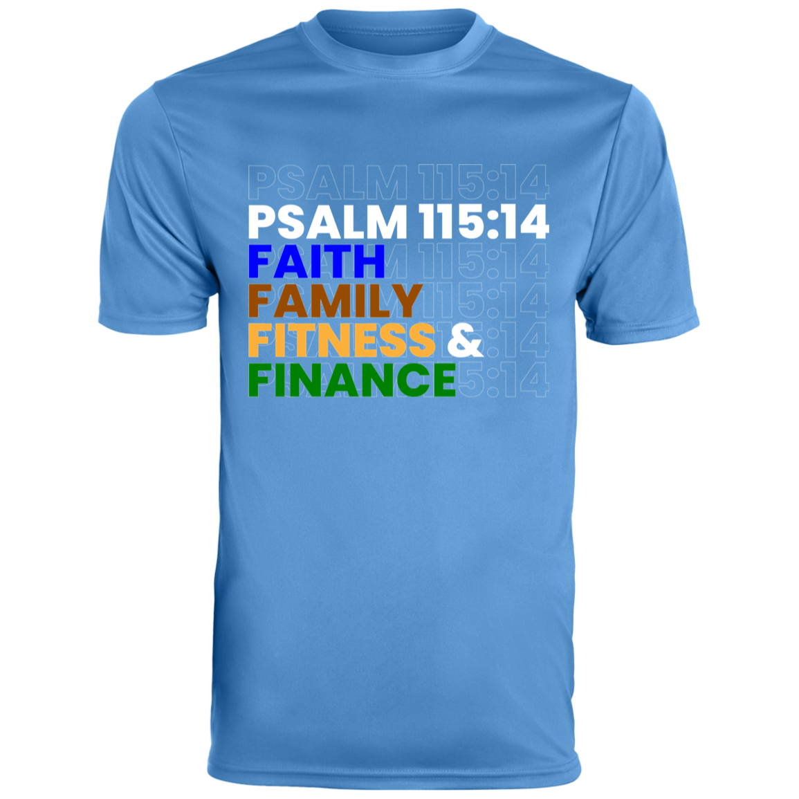 FAITH FAMILY FITNESS & FINANCE Moisture-Wicking Tee