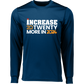 INCREASE Long Sleeve Moisture-Wicking Tee