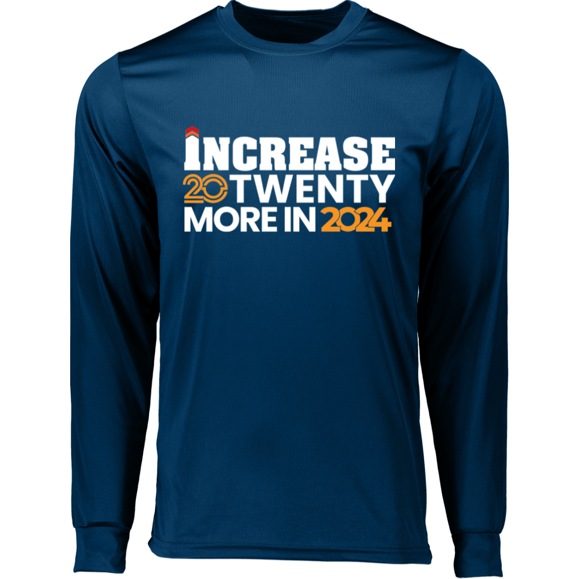 INCREASE Long Sleeve Moisture-Wicking Tee