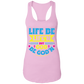 GOD B GOD'N Ladies Racerback Tank