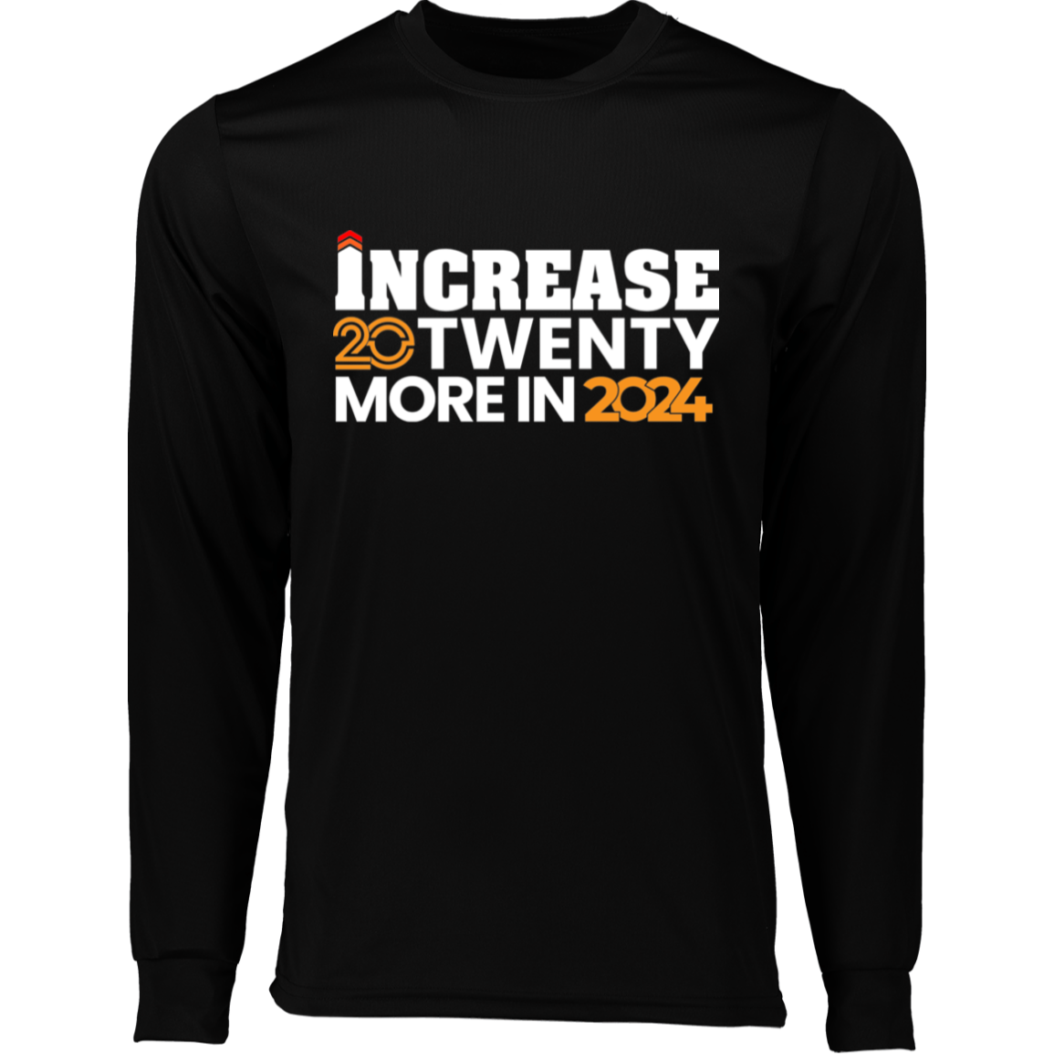 INCREASE Long Sleeve Moisture-Wicking Tee