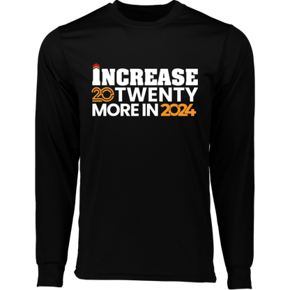 INCREASE Long Sleeve Moisture-Wicking Tee