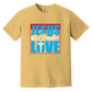 JESUS NO GREATER LOVE Heavyweight Garment-Dyed T-Shirt