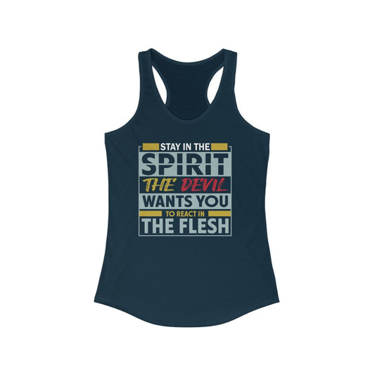 STAY IN THE SPIRIT Racerback Tank