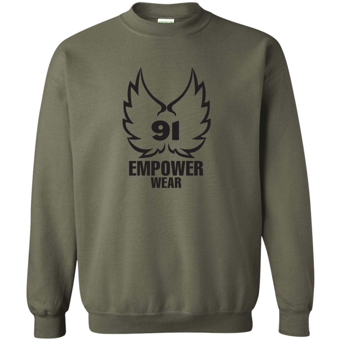 91 ANGEL LOGO Pullover Sweatshirt