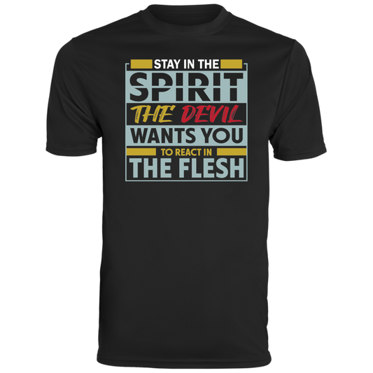 STAY IN THE SPIRIT Moisture - Wicking Tee