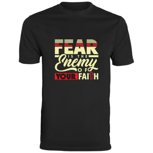 FEAR IS THE ENEMY Short Sleeve Tee Moisture-Wicking Tee